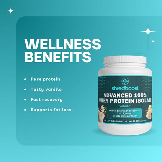 Advanced 100% Whey Protein Isolate (Vanilla)